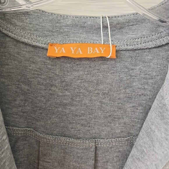 Yaya Bay Women's Stretch Knit Long Sleeve Top Size: L - Picture 5 of 10